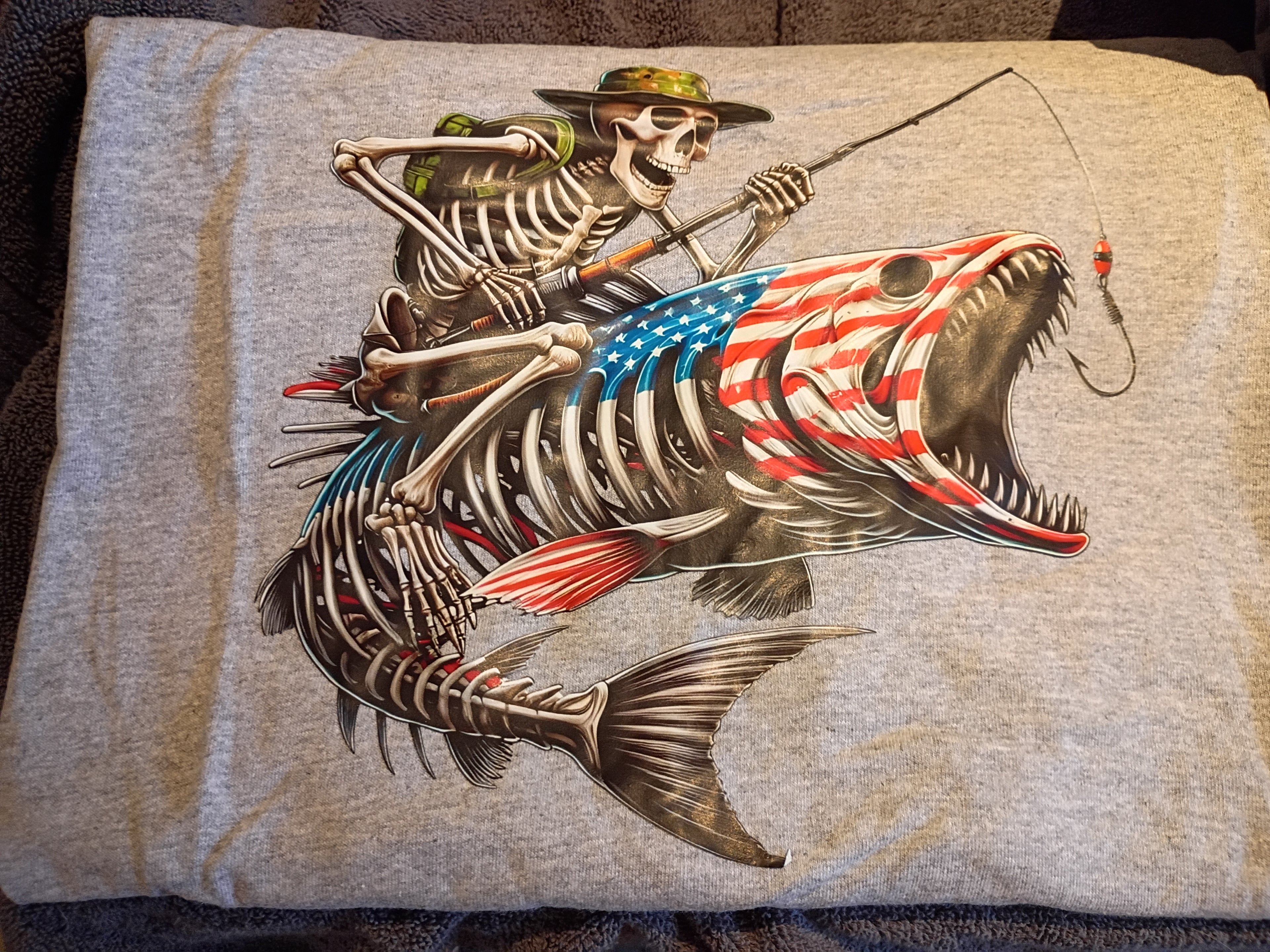 Skeleton fish