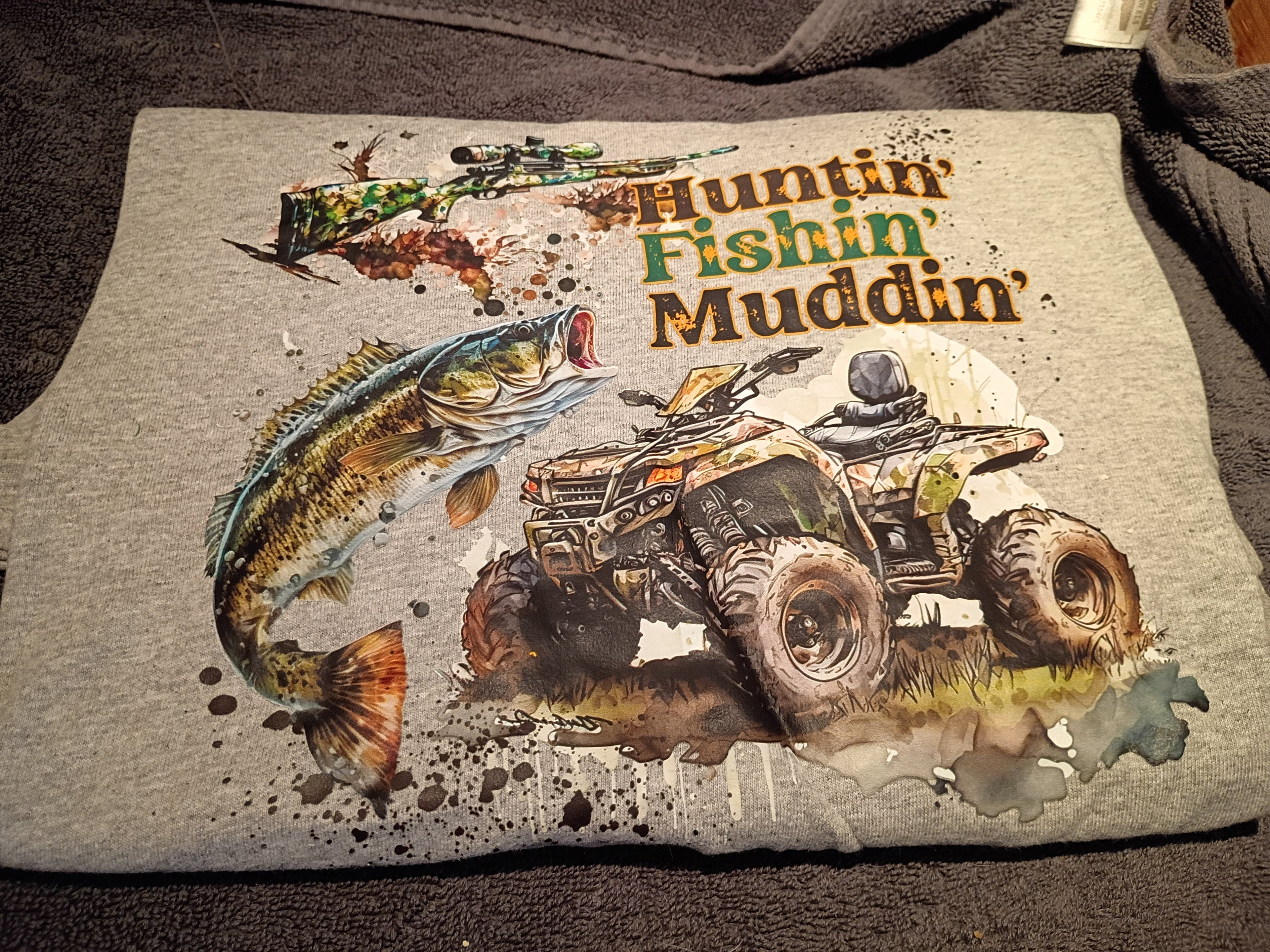Hunting, fishing, mudding