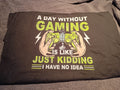A day without gaming