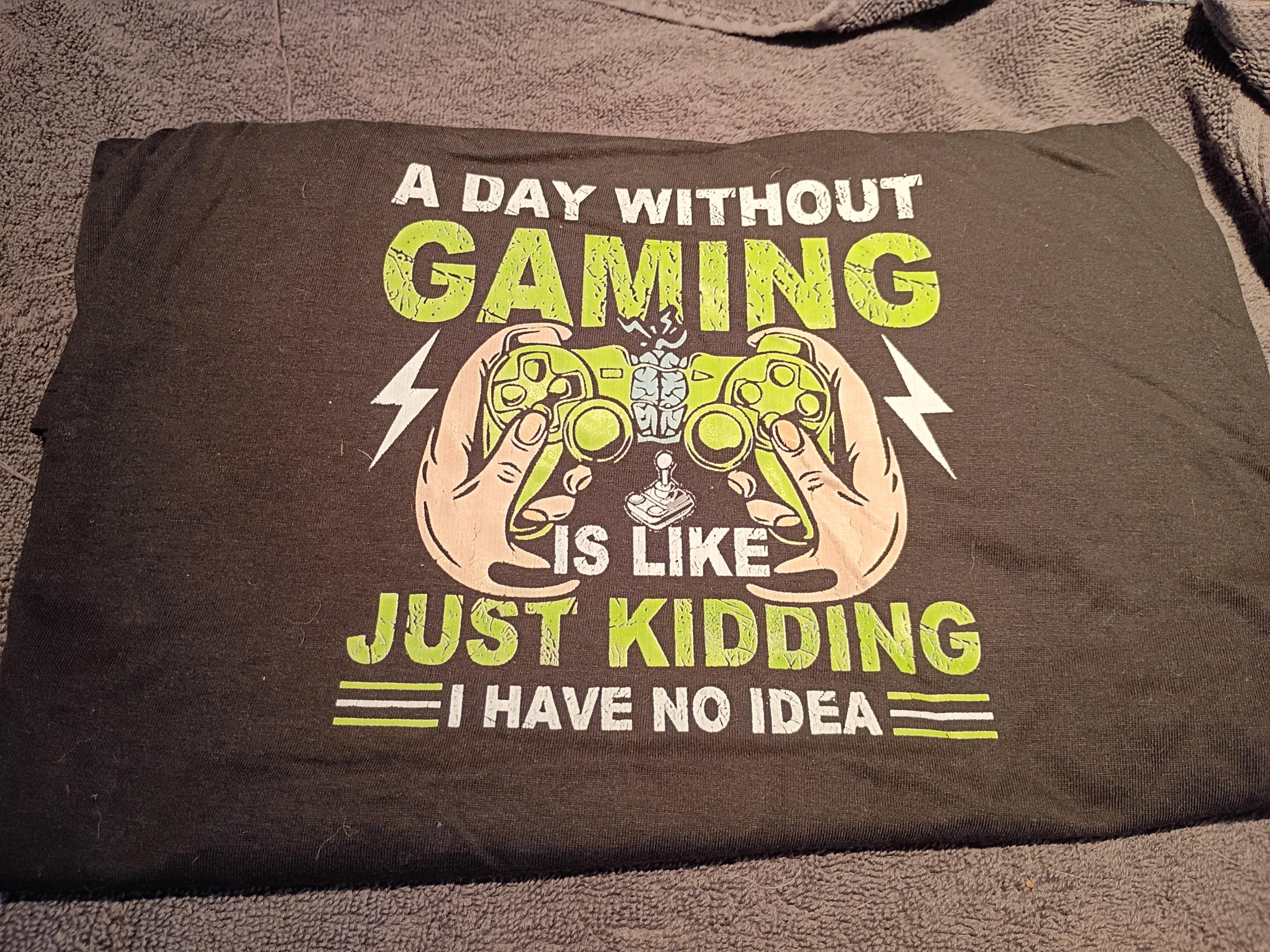 A day without gaming
